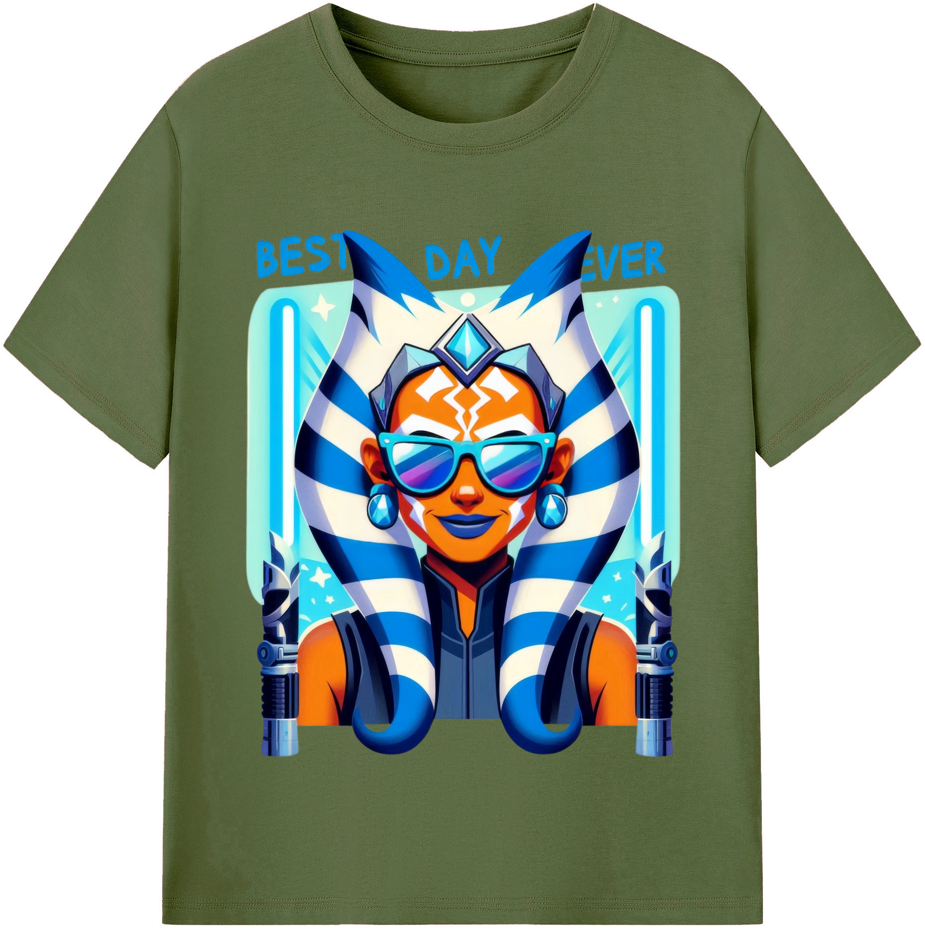（画像用） スター・ウォーズ Star Wars 綿100％半袖Tシャツ（フロントプリント）